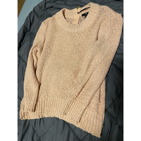 Peach/Light Pink H&M sweater - Picture 1 of 3